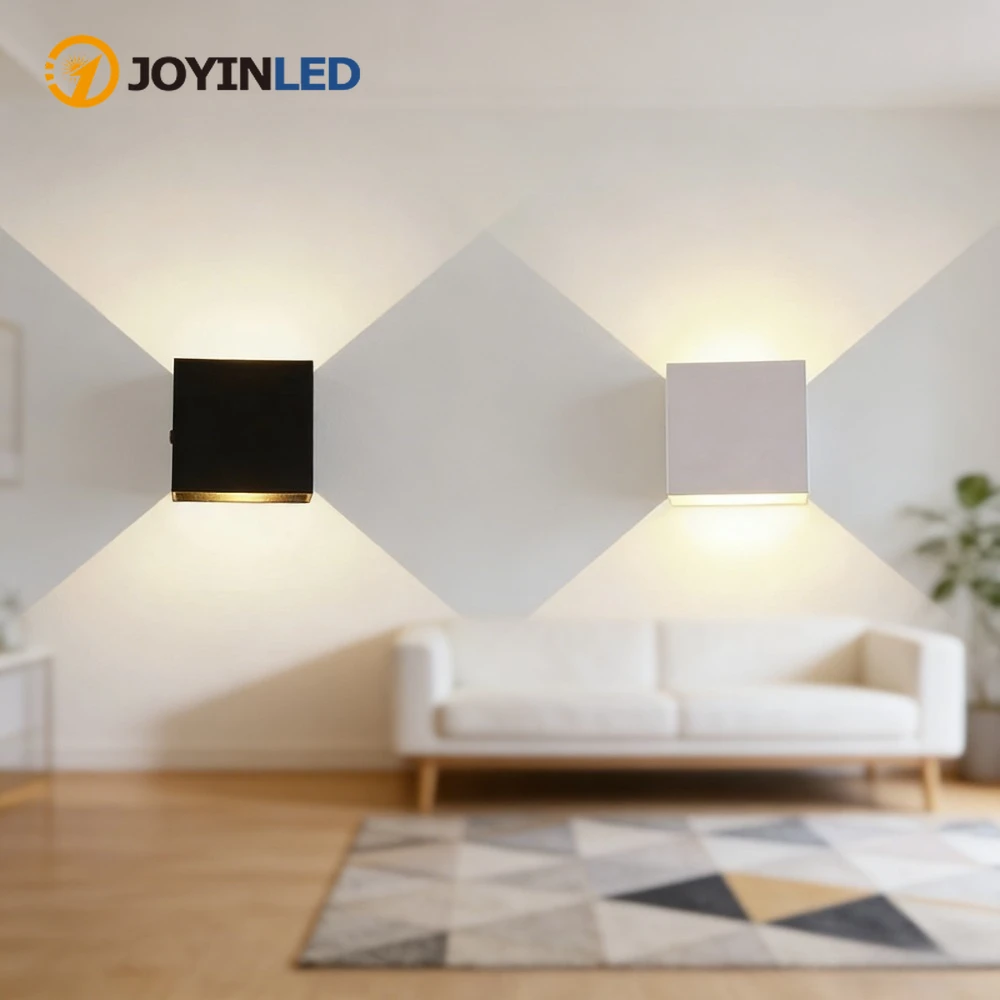 

JOYINLED 6 Вт светодиодный настенный светильник уличный водонепроницаемый IP65 крыльцо сад настенный светильник бра балкон терраса украшение осветительная лампа