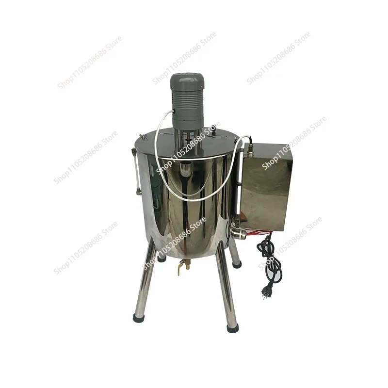 30L Heating Mixing Filling Machine, Liquid Paste Lipstick Filler mixer, Stirring Tank for Dissolving & Filling Creams & Liquids