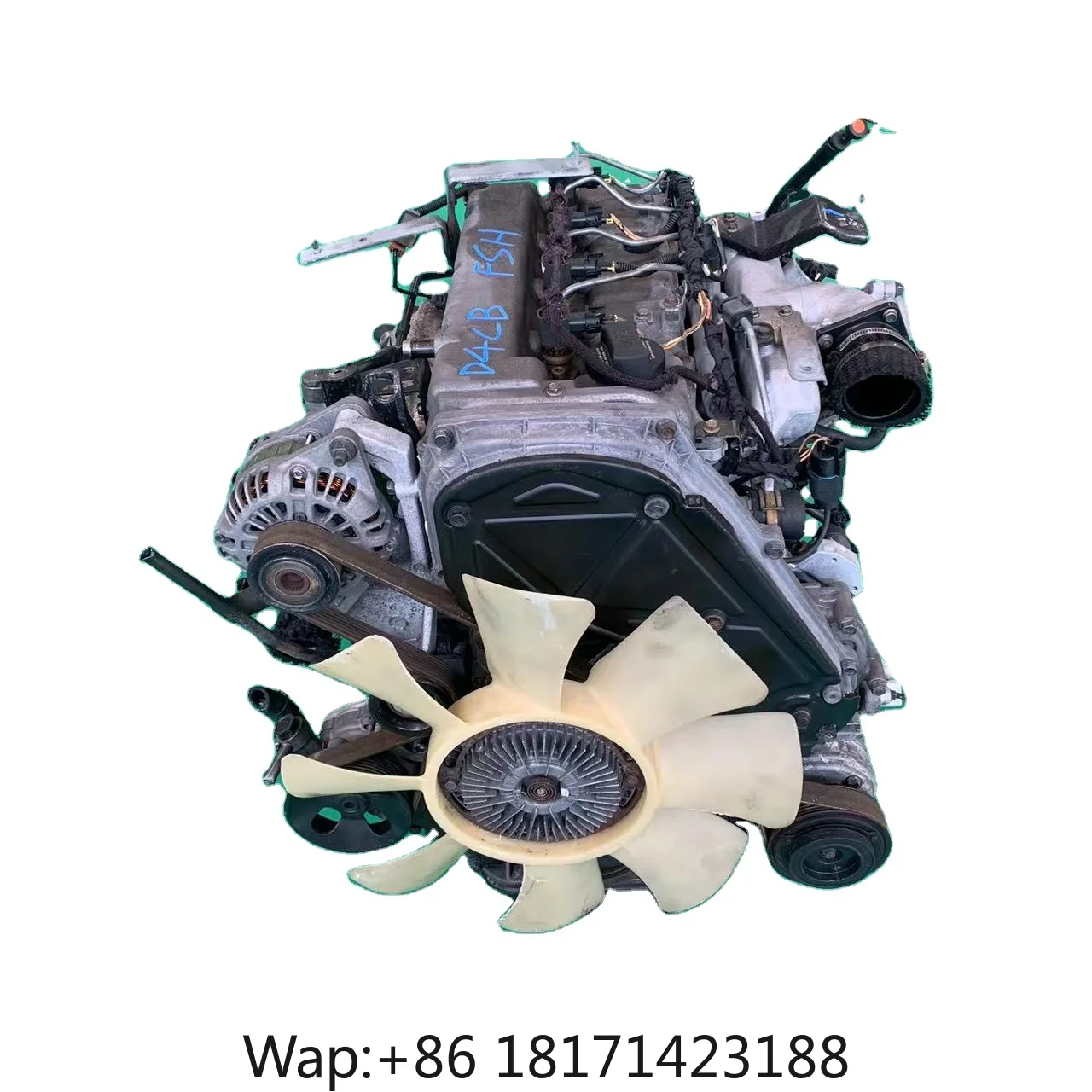 【Hot】D4CBT 4‑Cylinder 5.3L Diesel Engine Wooden Box Packing for Hyundai Truck