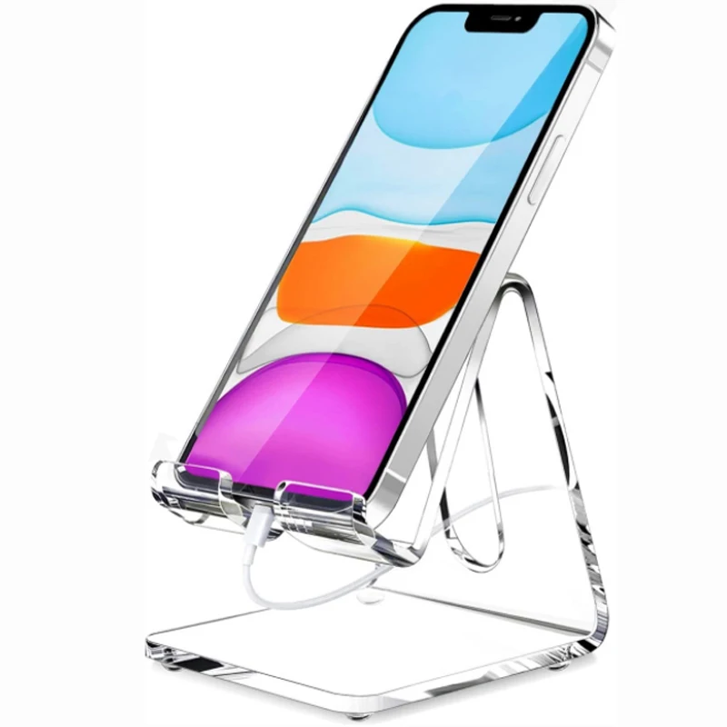 Acrylic Simple Transparent Phone/Tablet Display Stand Stand Counter Stand Universal
