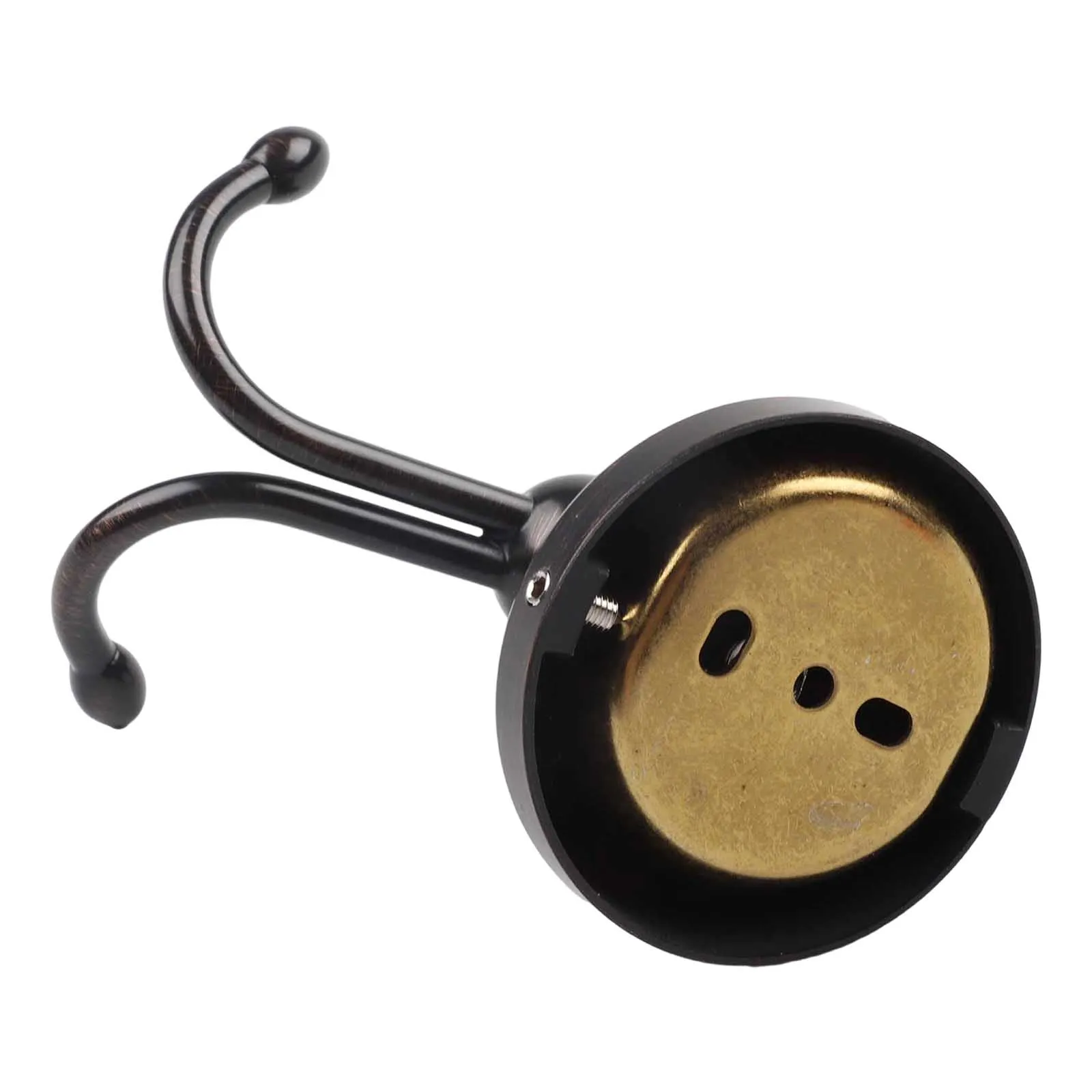 Antique Clothes Hook Black Bathroom Hook Storage Solution Easy Installation Great For Home Decor Secure Fit For Bedroom