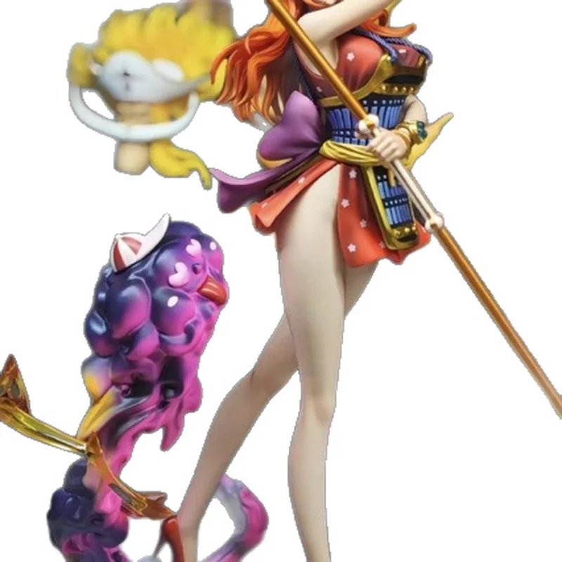 Heißer 30 cm Lk Studio One Piece Anime Figur Nami Figuren Ghost Island Samurai Pvc Statue Sammlung Modell Ornament Spielzeug