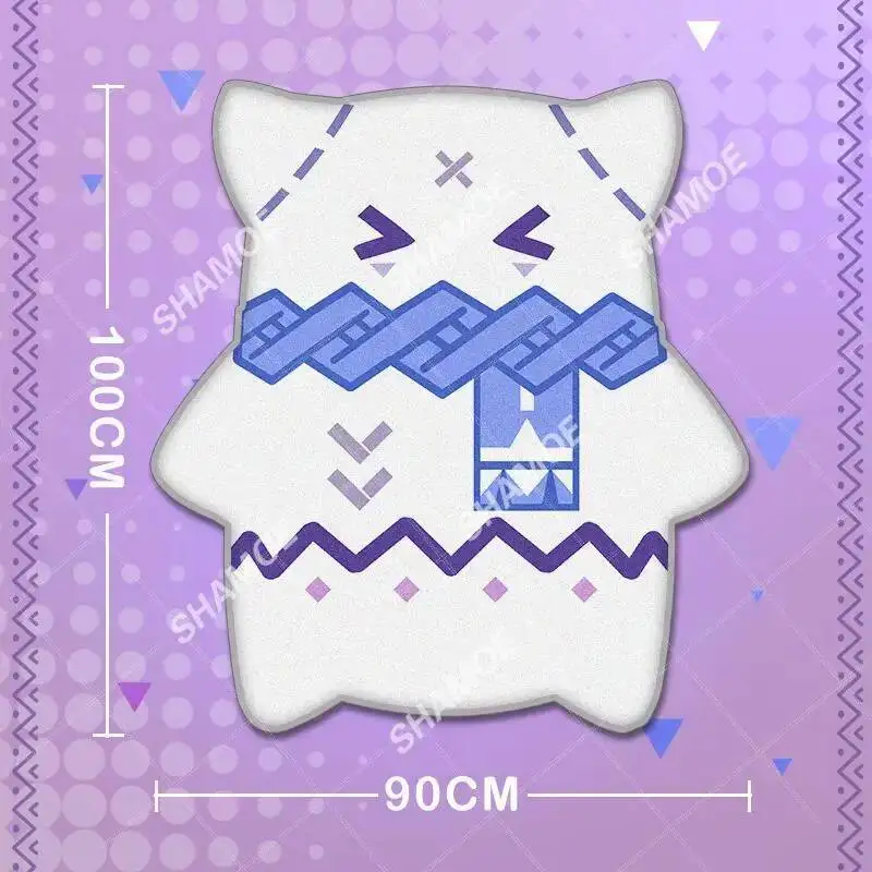 

Anime GAME Genshin Impact Citlali Door Mat Non-Slip Rug Kitchen Bedroom Irregular Carpet Living Room Large Area Home Decoration