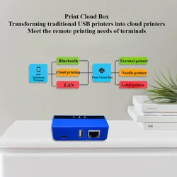 Cross-Network Printer Sharing Server: Wireless Mobile Scanning, Remote Printing & Cloud Box