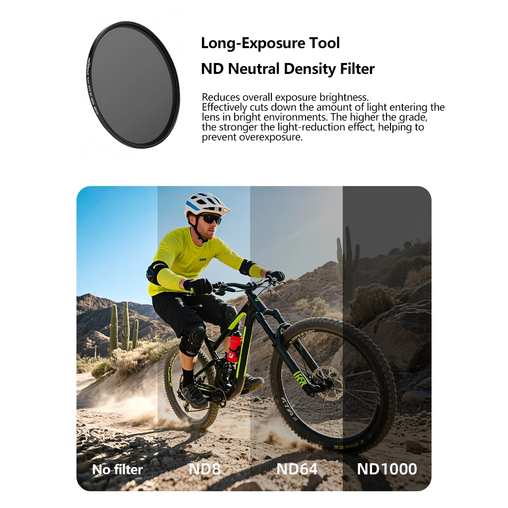 für Insta360 Ace Pro Action-Kamera CPL MCUV ND8 ND64 Filterset 49MM Wasserdichte Objektivfilter für Insta 360 AcePro Zubehör – Detail 6