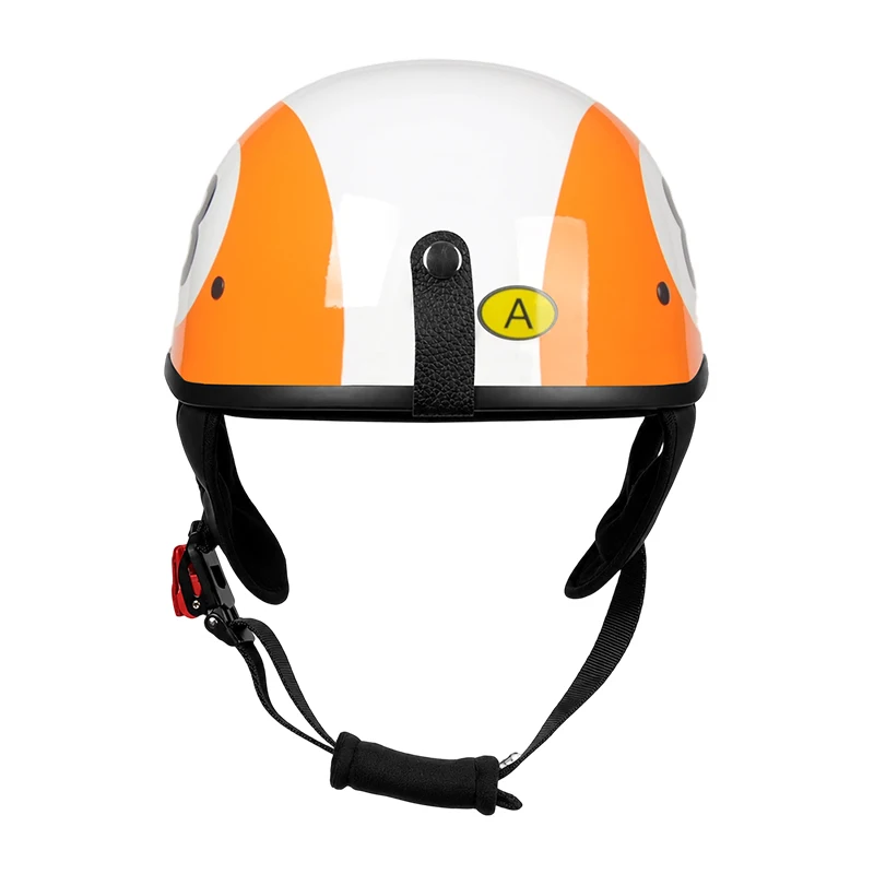 Hot Selling Motorcycle Helmet Half Face Bicycle Motorcycle Helmet Detachable Cotton Lining Summer Half Helmet Factory Wholesale