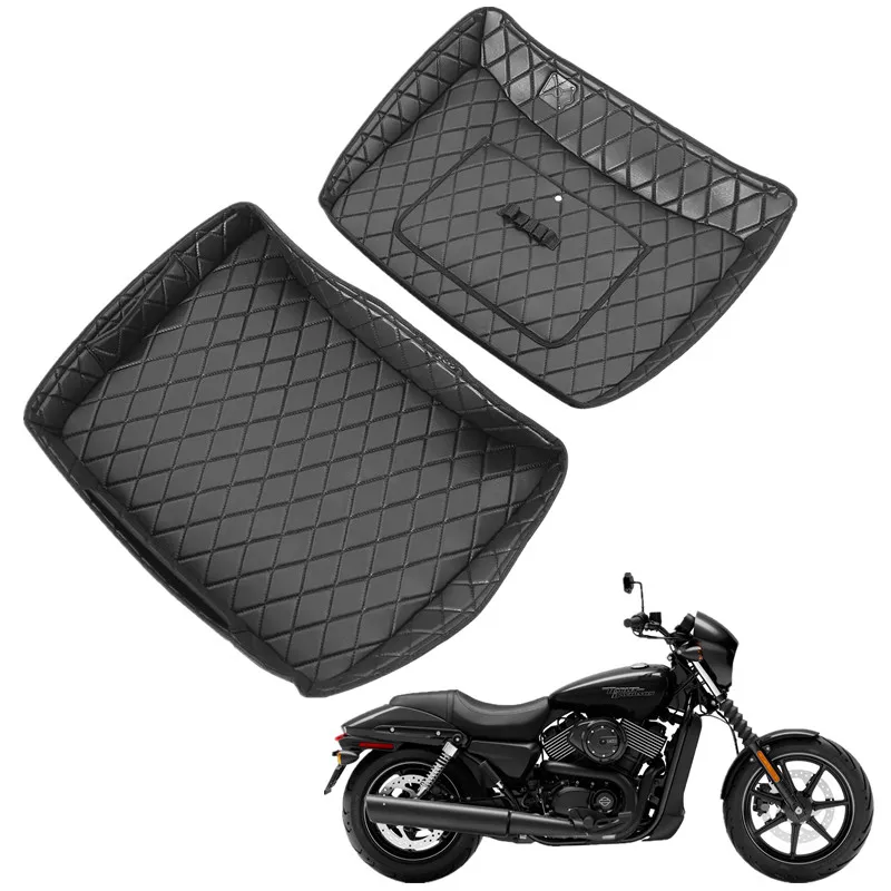 

For Harley Touring Road Street Electra Glide 2014-2022 2017 Motorcycle Acsessories Chopped Pack Trunk Carpet Liner