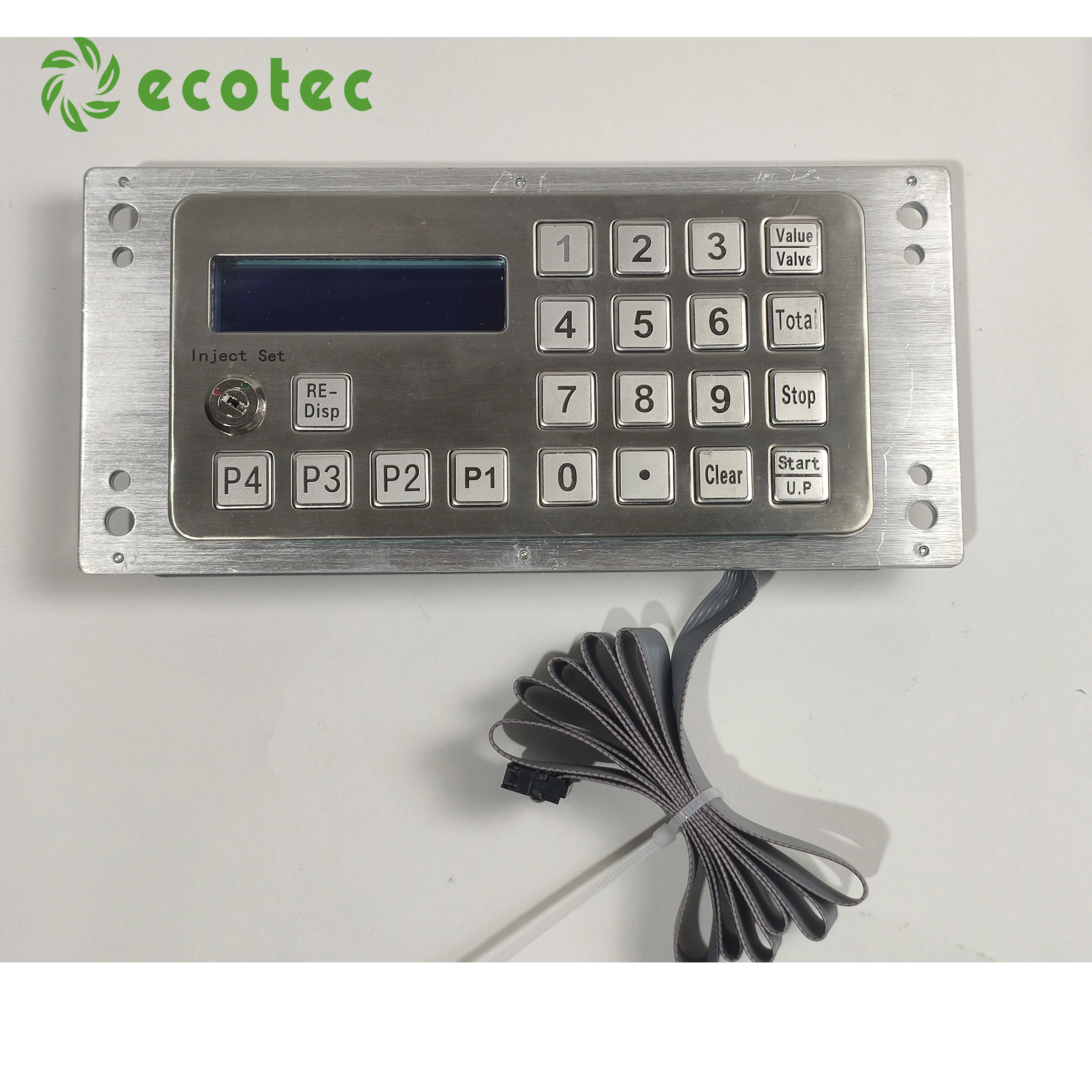 Sinopec Fuel Dispenser Keyboard with Blue Display