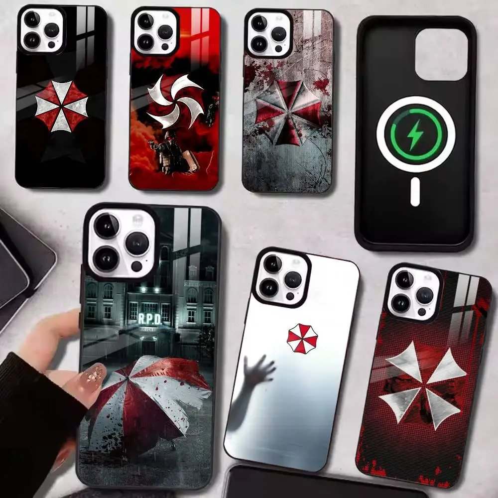 

Virus Umbrella Doomsday Phone Case For iPhone15,16,17,14,13,12,11 Plus,Pro Magnetic For Wireless Charging