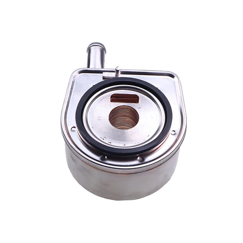 Aftermarket Engine Oil Cooler Compatible with 1L2Z-6A642-FA, with 1 Year Warranty