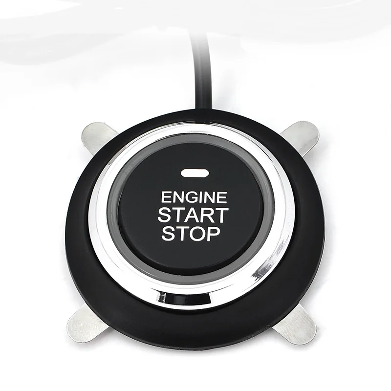 Autostart car start stop button Engine system push button keyless entry system 12v car alarm sysem