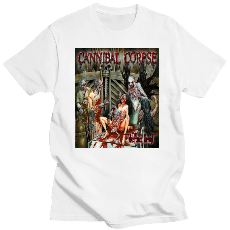 New T-Shirt Cannibal Corpse The Wretched Spawn Dtg Printed Tee- S 7Xl