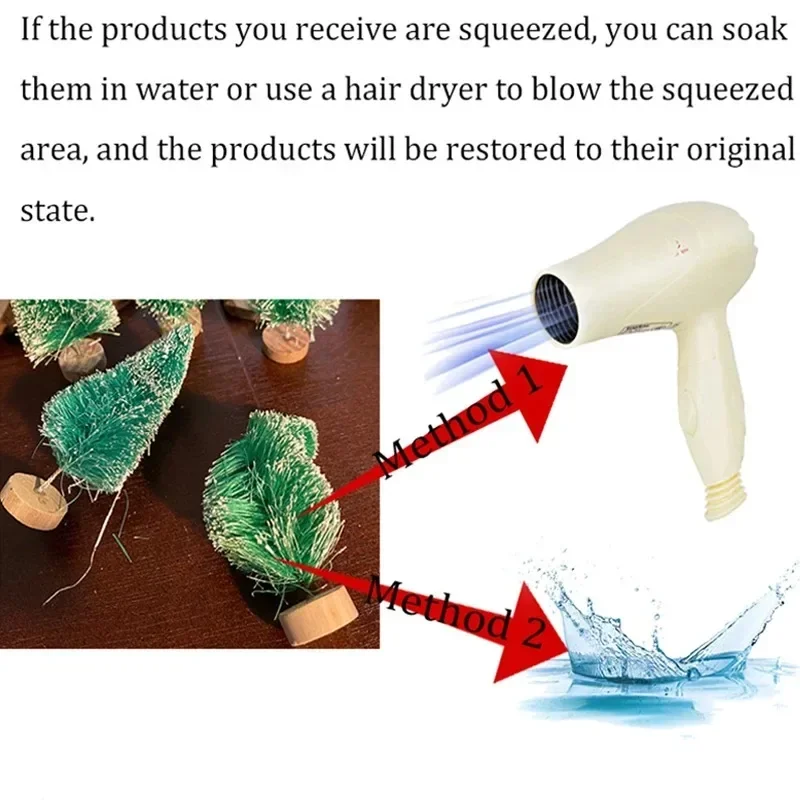 شجرة كريسماس صناعية مصغرة ، شجرة صقيع ثلجية صغيرة ، شجرة صنوبر ، زخرفة حفلات تصنعها بنفسك ، زخرفة حرفية ، من من من من من