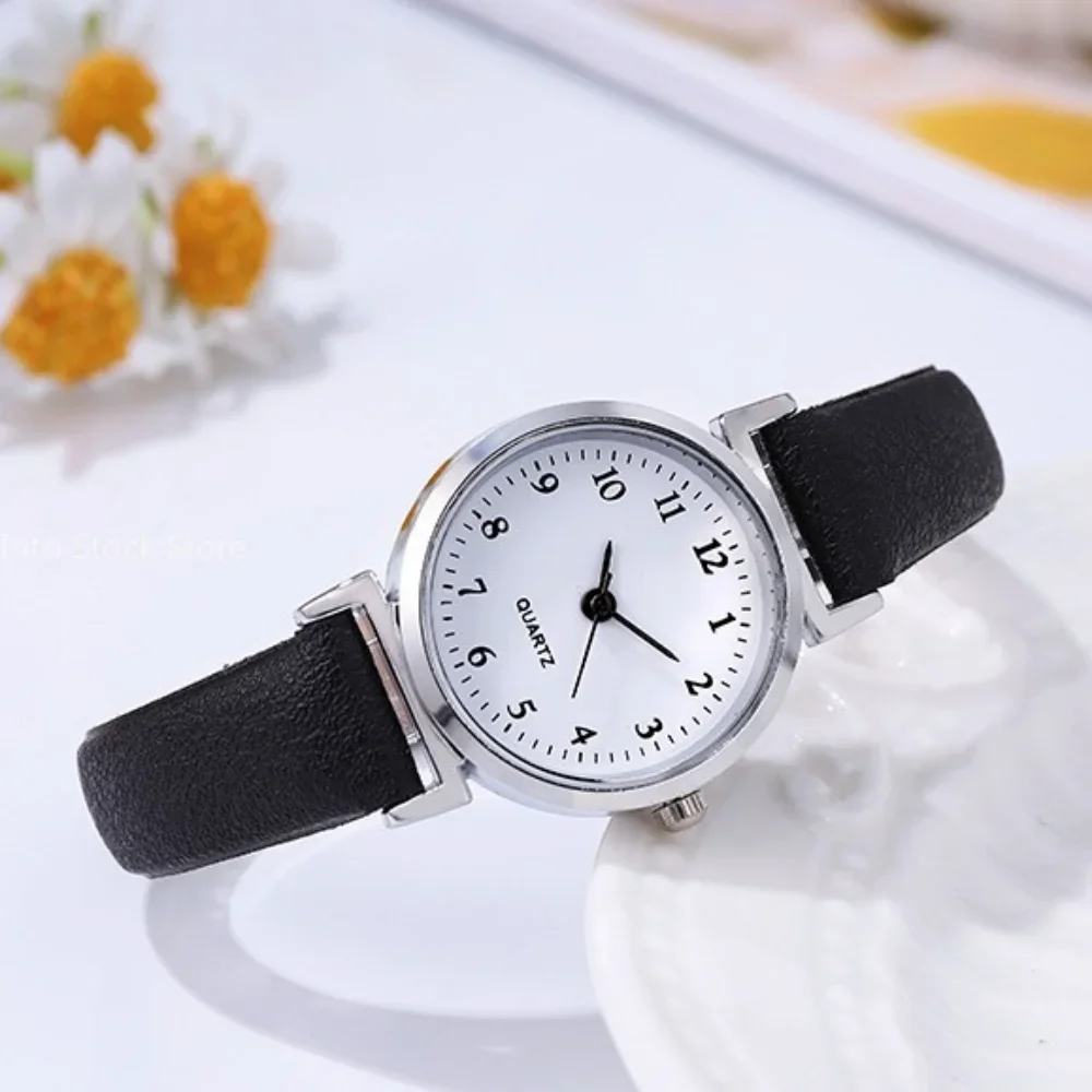 

Hight Quality Brand Quartz Watch Ladies Fashion Small Dial Casual Watch Leather Strap Wristwatch for Women Relojes Para Mujer