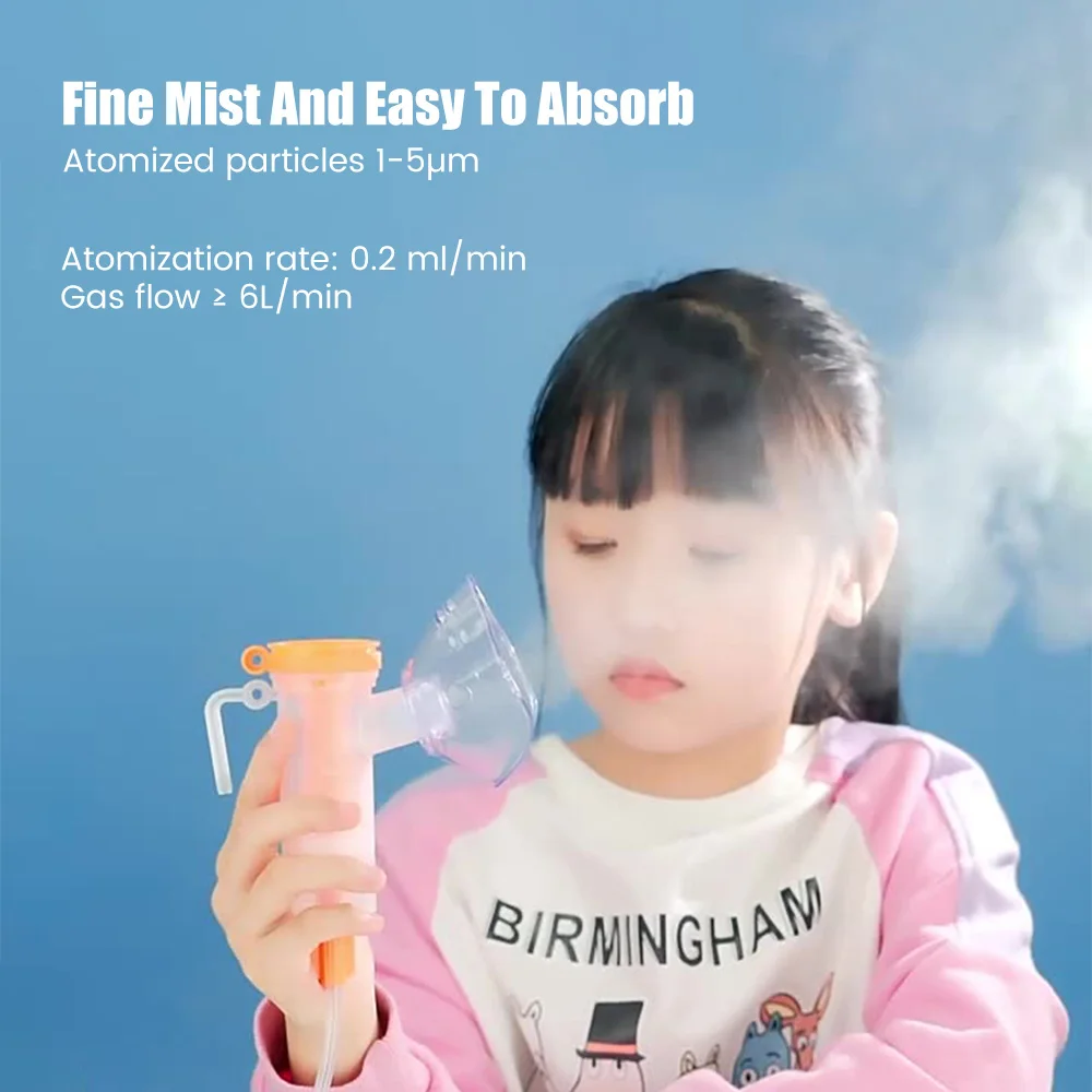 Nebulizer Asthma Inhaler Set Soft Tube Inhaler Catheter Cup Adult Kid Mask Filters Medical Air Compressor Nebulizer Accessories