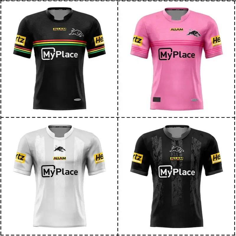 

LANGMAO 2025 Penrith Panthers Home / Away / Training Rugby Jersey - Mens Size:S-5XL（Print Name Number）Top Quality