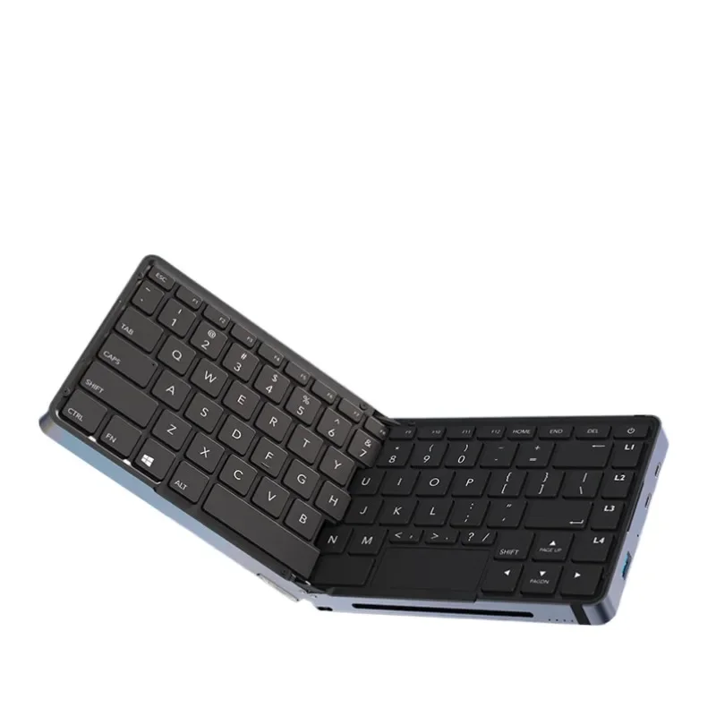 Folding keyboard host, keyboard form computer host -