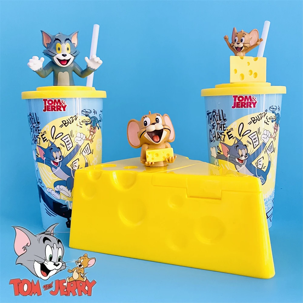 Anime Tom And Jerry Topper Cup Figurine 22oz Exclusive Cinema Collectible Cartoon Lovely Gifts