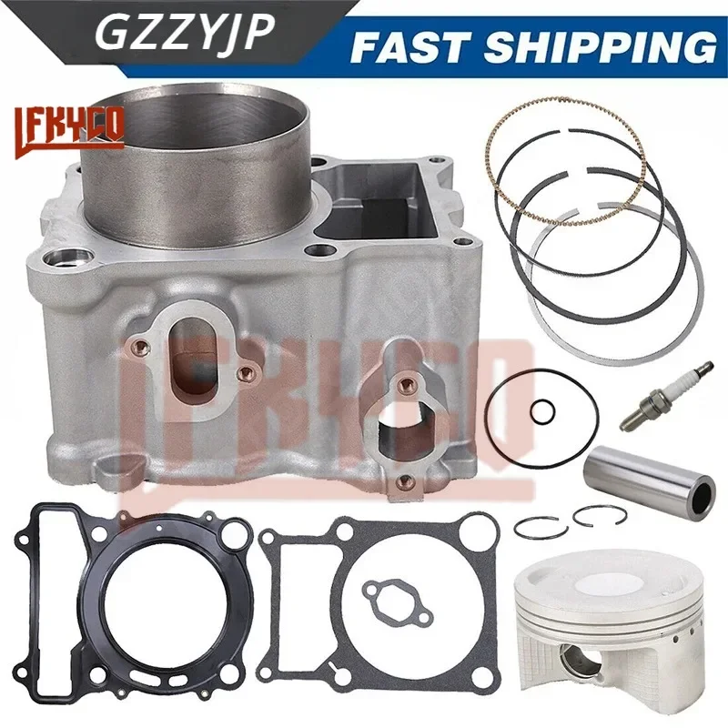 Motorcycle 84.5mm Engine Cylinder 400CC Piston Gasket Ring Kit Motor for Yamaha Kodiak 400 YFM400 Grizzly 400 Motoblock ATV Part