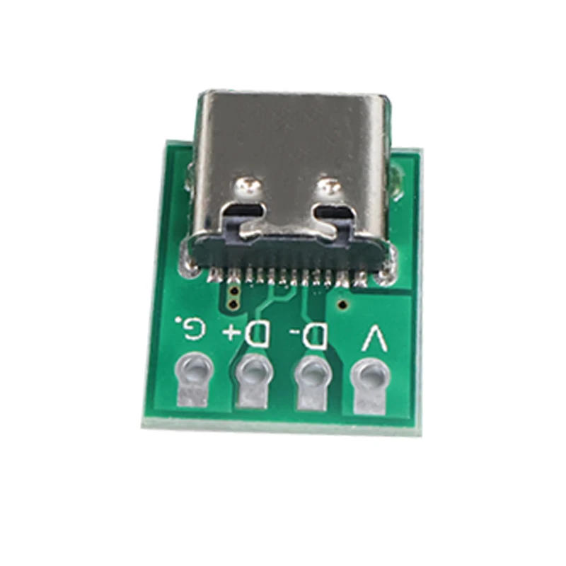 USB 3.1 Type-C 16 Pin Test Breakout Board Full Pinout Socket for Diagnosis Data Cable Repair Prototyping Electronics Arduino NFC image 2