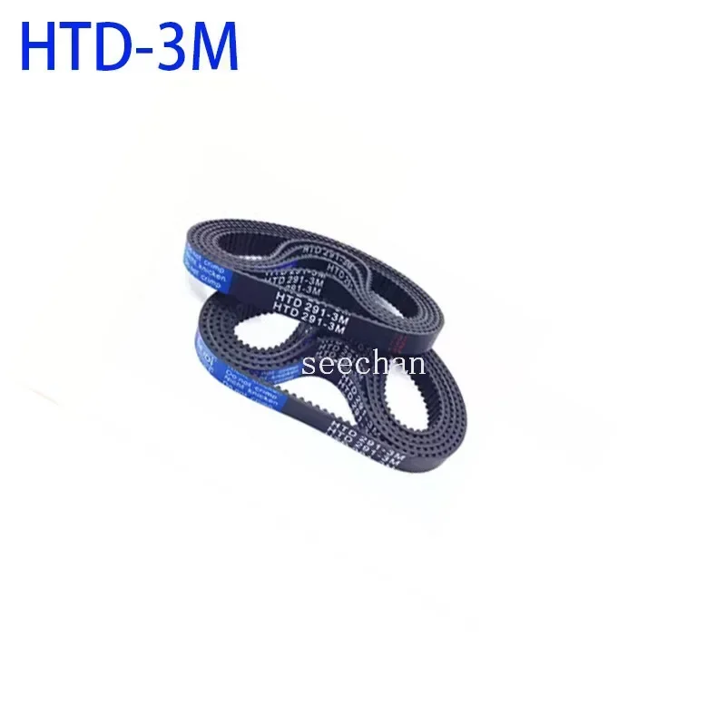 HTD 3M Timing Belt 492/495//498/501/504/507/510mm arc tooth 6/10/15/20mm Width  pitch 3mm RubbeToothed Belt