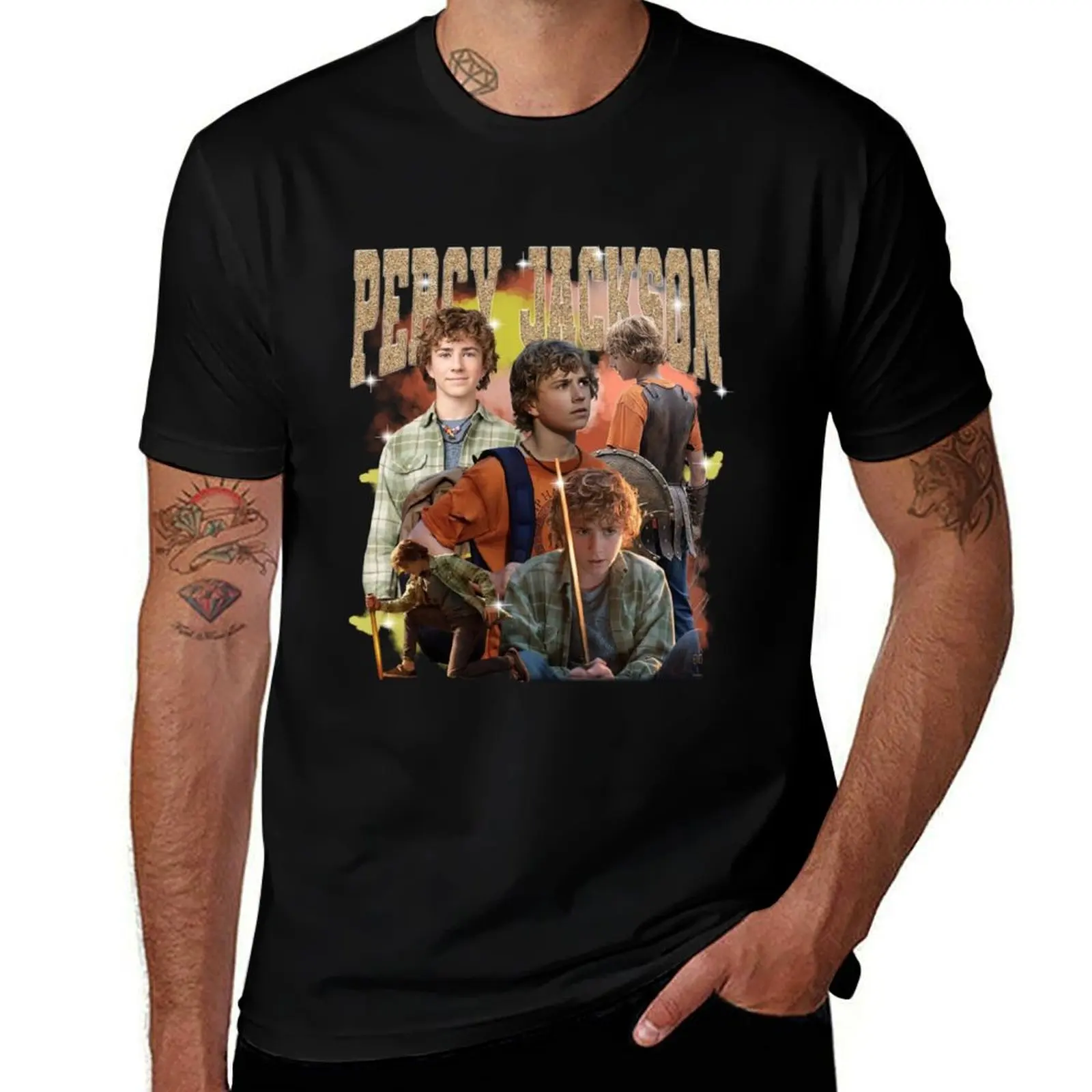 Percy Jackson Camp Half Blood T-Shirt Plus Size Short Sleeve T-Shirt