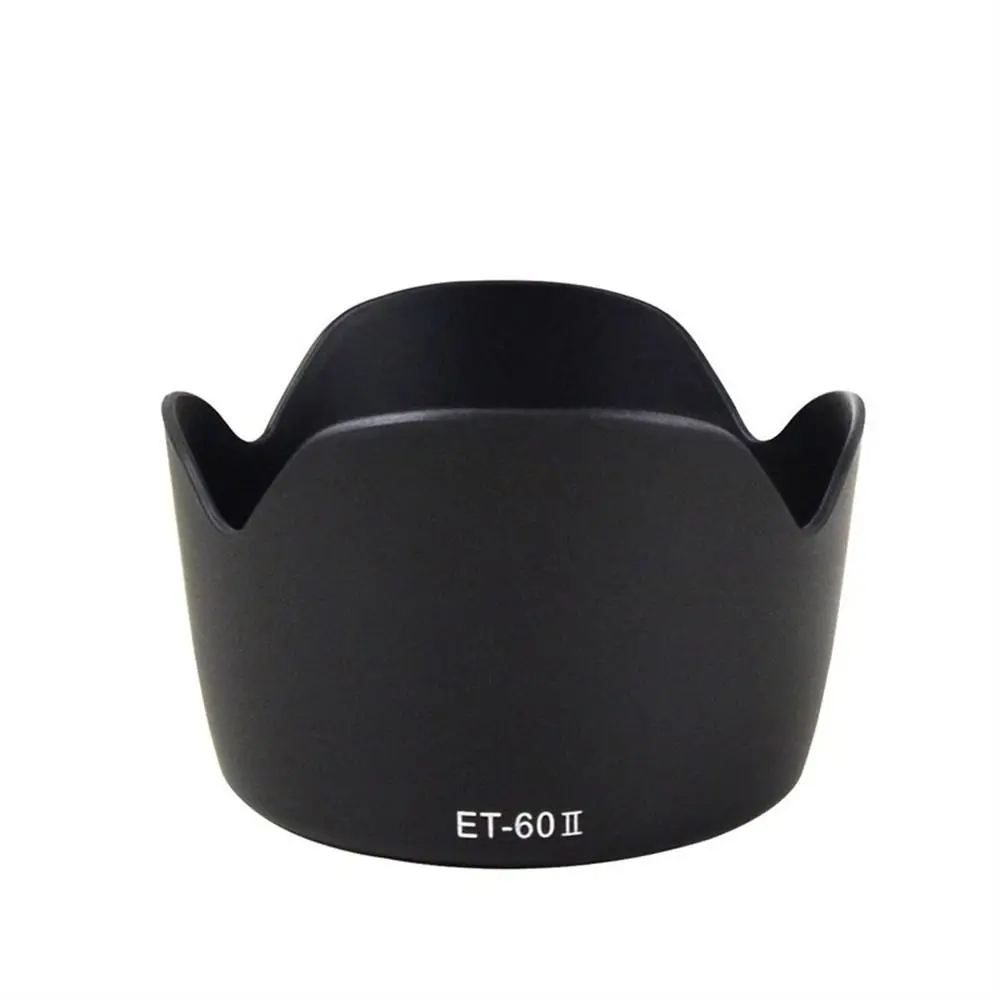 

Photogarphy 75-300MM II Lens Hood ET-60 II et60ii Camera Hood Reversible 90-300MM For Lens Hood for 55-250MM