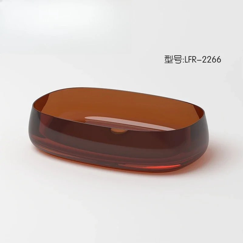 Unsaturated resin countertop basin family hotel B & B