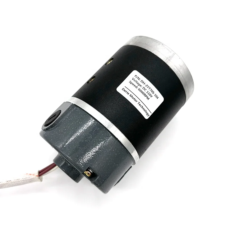 ZYT70S High Torque Permanent Magnet Waterproof Tubular DC Brush Motor for Smart Home & Home Appliance 12V-220V