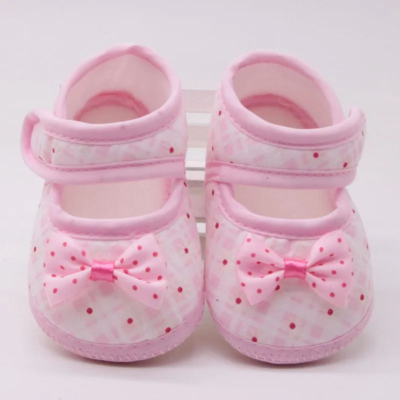 

Baby Walking Shoes Newborn Spring Autumn Soft Sole First Walkers Cute Bowknot Princess Shoes Infant Toddler Casual Shoes 0-18M