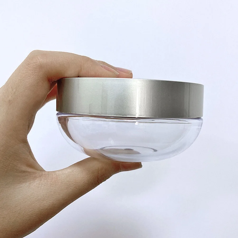 

1Pcs Loose Powder Box Portable Compact Mesh Makeup Powder Puff Case Refillable Cosmetics Storage for Women Travel Use