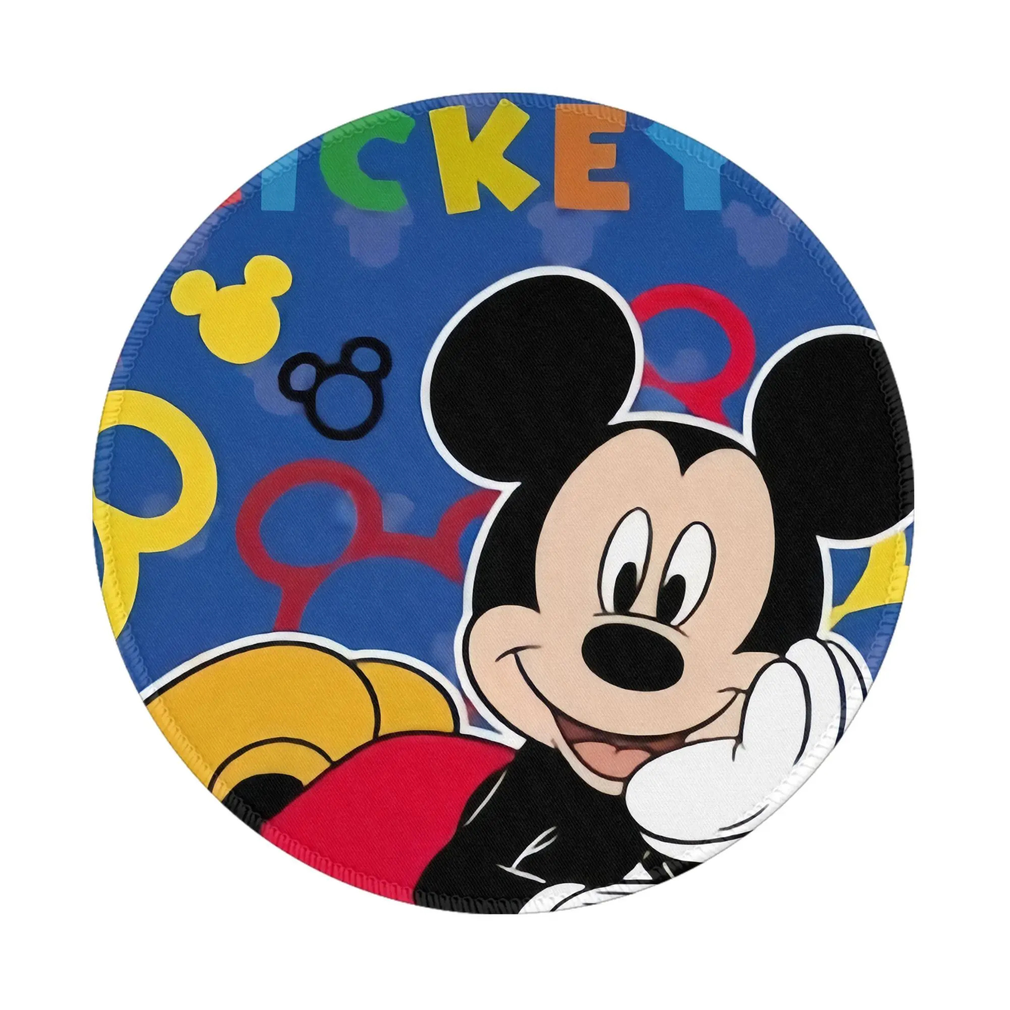 

Круглый мини-коврик для мыши с Микки Маусом, противоскользящий коврик для рабочего стола, 8 дюймов, игровой компьютерный коврик, игровой резиновый коврик для мыши