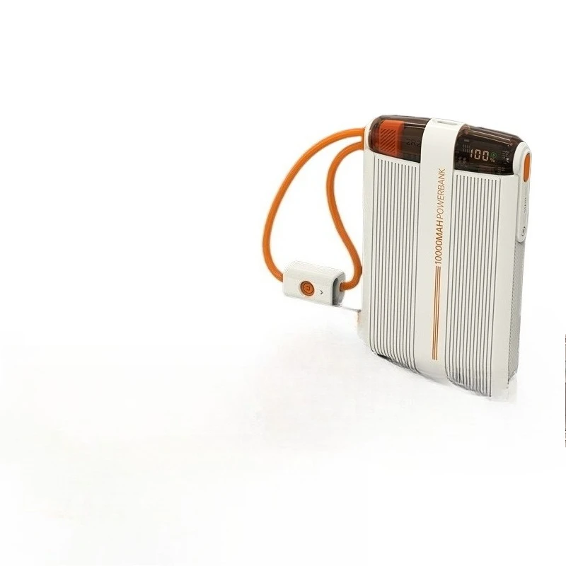 For New Built-in Power Bank with 22.5W Super Fast Charging Compact and Portable Mobile Power Bank