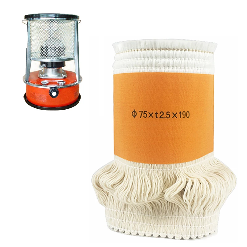 Various Models  65/75/85/95/120mm Kerosene Stove Wicks High Quality Glass Fiber+100%Cotton Heaters Wick