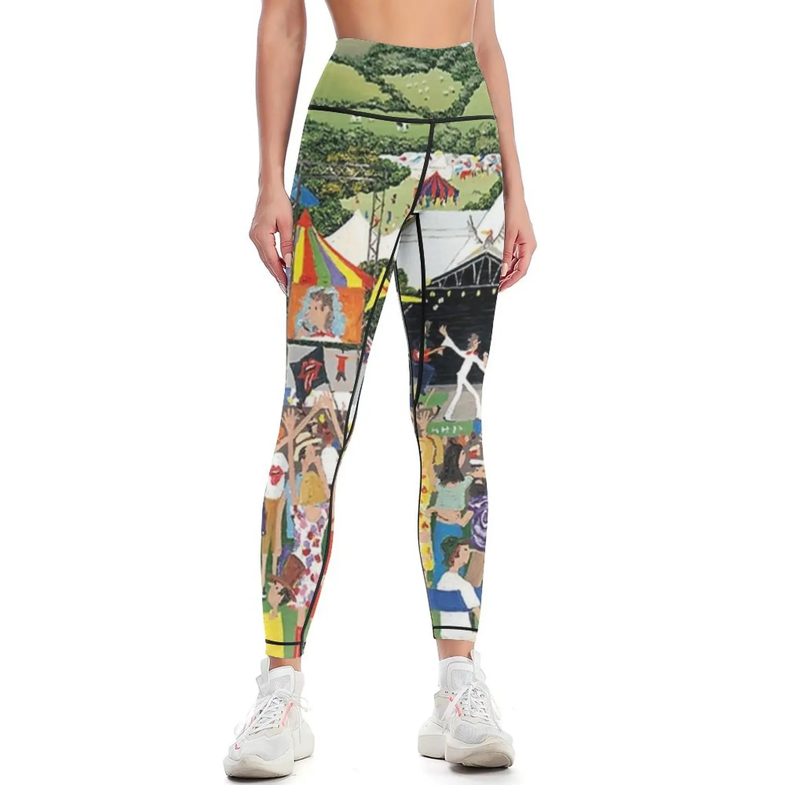 

glastonbury Leggings leggins push up woman Women's push up Womens Leggings