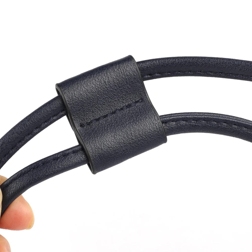 Leather Drawstring Shrink Bag Strap Crossbody Shoulder Strap Belt Buckle For Repair Bucket Bag Replacement Women Bag Accessories