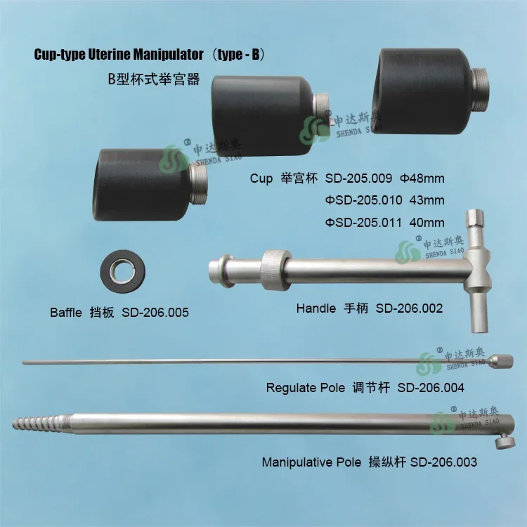 uterus Instruments uterine manipulator