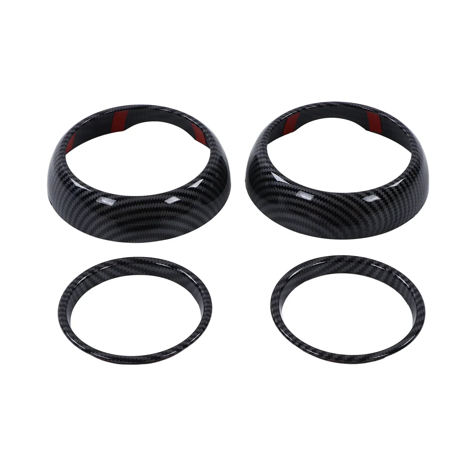 For Mini Cooper F55 F56 F57 Car Interior Sticker A/C Air Outlet Knob Gear Shift Dashboard Center Console Panel Decorative Trims