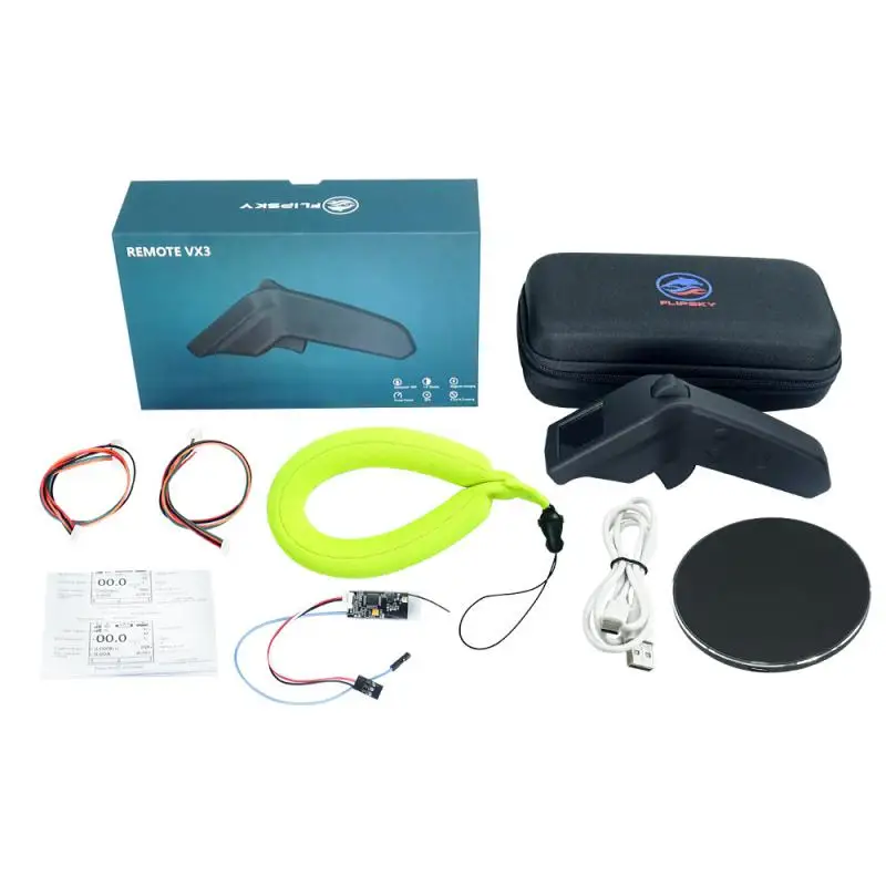 جهاز تحكم عن بعد VX3 مقاوم للماء بالكامل من Flipsky، متوفر لمياه البحر، لوح تزلج Efoil مقاوم للماء بالكامل