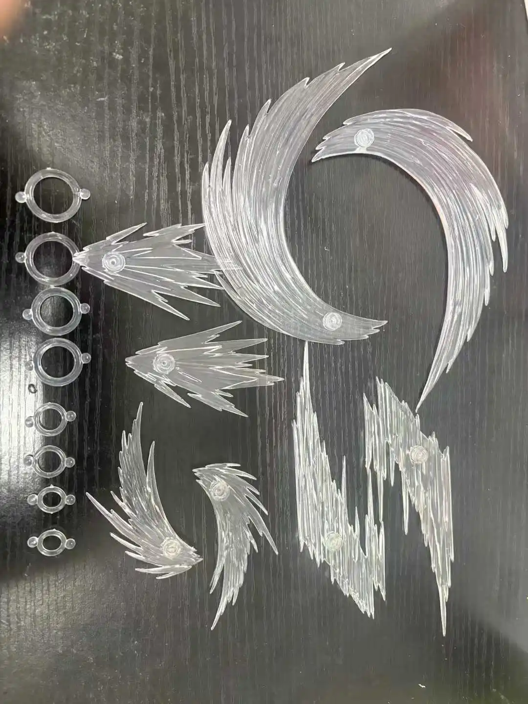 متوفر في المخزون Ac Factory Effect Series S.H.F The Smoke Effect Piece White Ver. مجموعة شخصيات الرسوم المتحركة Ko لعبة مخصصة