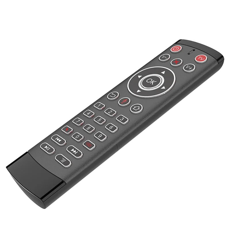 Rack Pro-Télécommande sans fil Air Mouse pouvez-vous ro, contrôle vocal, mini clavier pour Android TV Box, 2.4G, 29 prédire