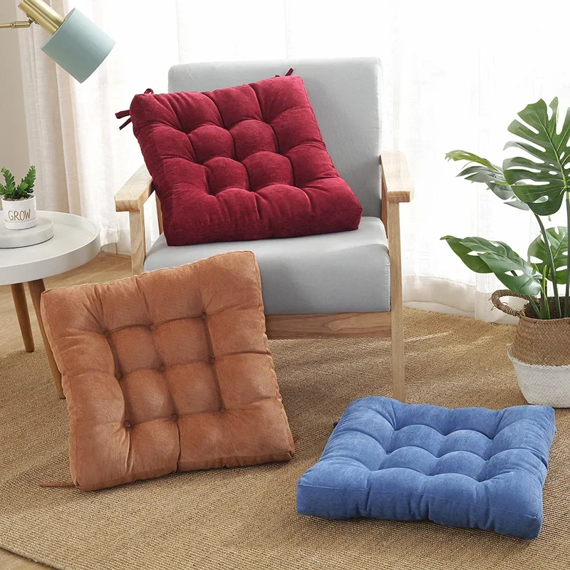 

Thickened Chair Cushion Office Long Sitting Winter Tatami Dormitory Futuan Cushion Cushion