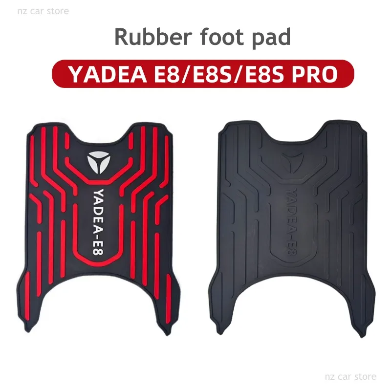 Image of Für YADEA E8 E8S PRO Fußpedalauflage, verdickte Gummischutzmatte, Zubehör