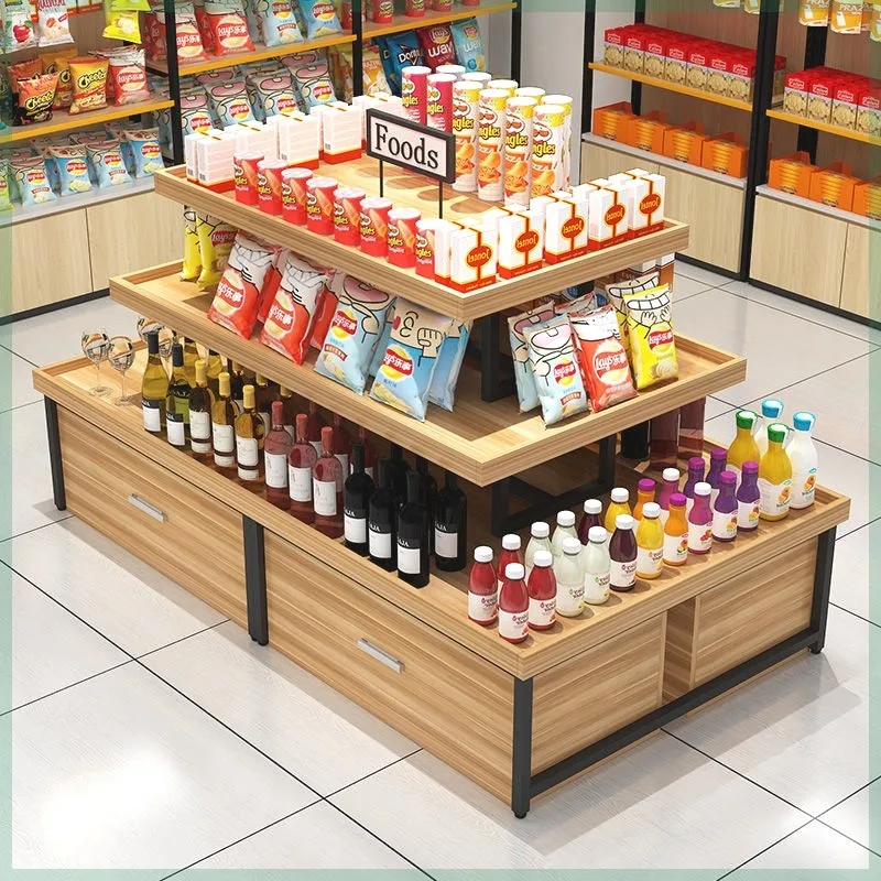 Supermarket Nakajima Display Cabinet Cosmetics Promotion Desk Shoe Display Stand Stationery Shelf Display Desk Maternal and Infa
