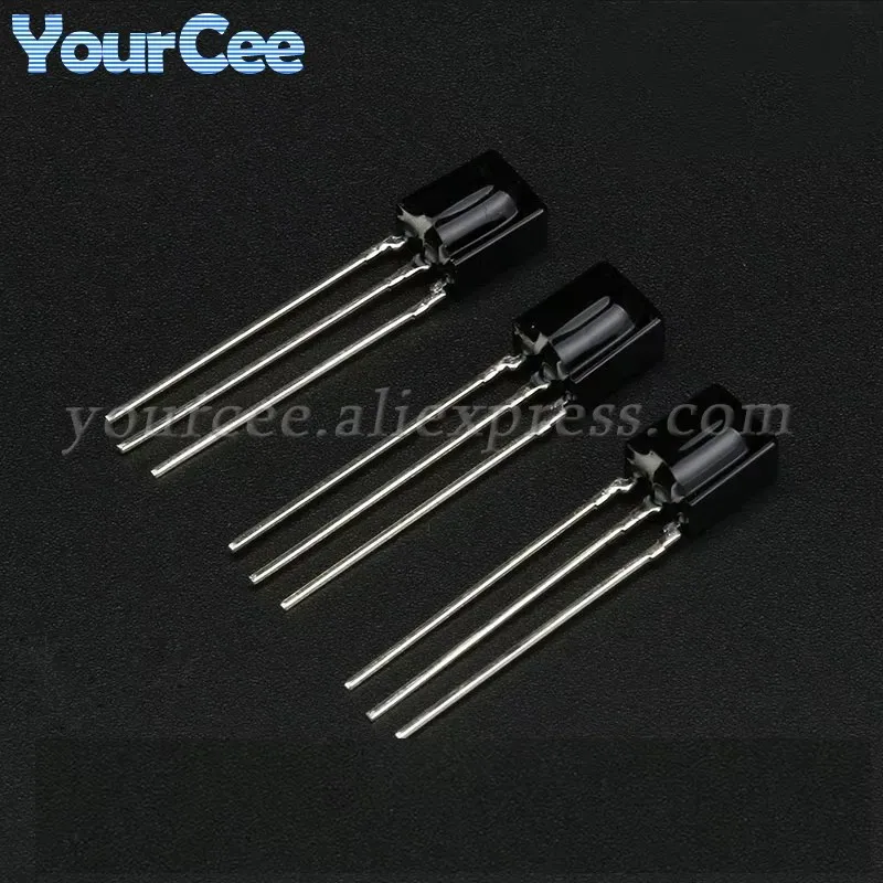 50pcs/10pcs 3mm 5mm 940nm IR Infrared Emitting Receiving Tube LED Diode Round Tube Light 0038 VS838 1838 Diodes