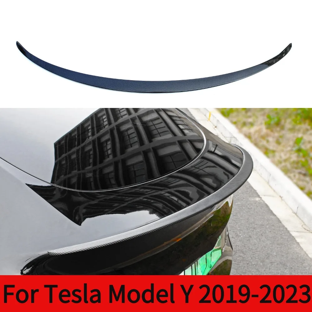 

Для Tesla Model Y 2019 -2023 Автомобильный задний спойлер для багажника сплиттер для крыла заднего багажника комплекты для тюнинга губ кузова