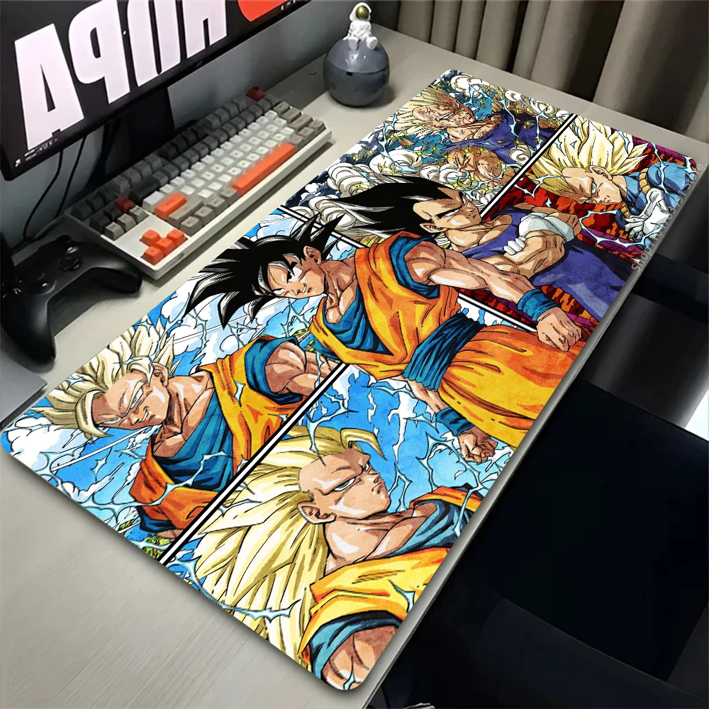 Dragon Ball Z Kawaii DBZ Mouse Pad Anime Cute Girl Gabinete Gamer Computer Desk Mat Keyboard Gaming Accessories Mousepad