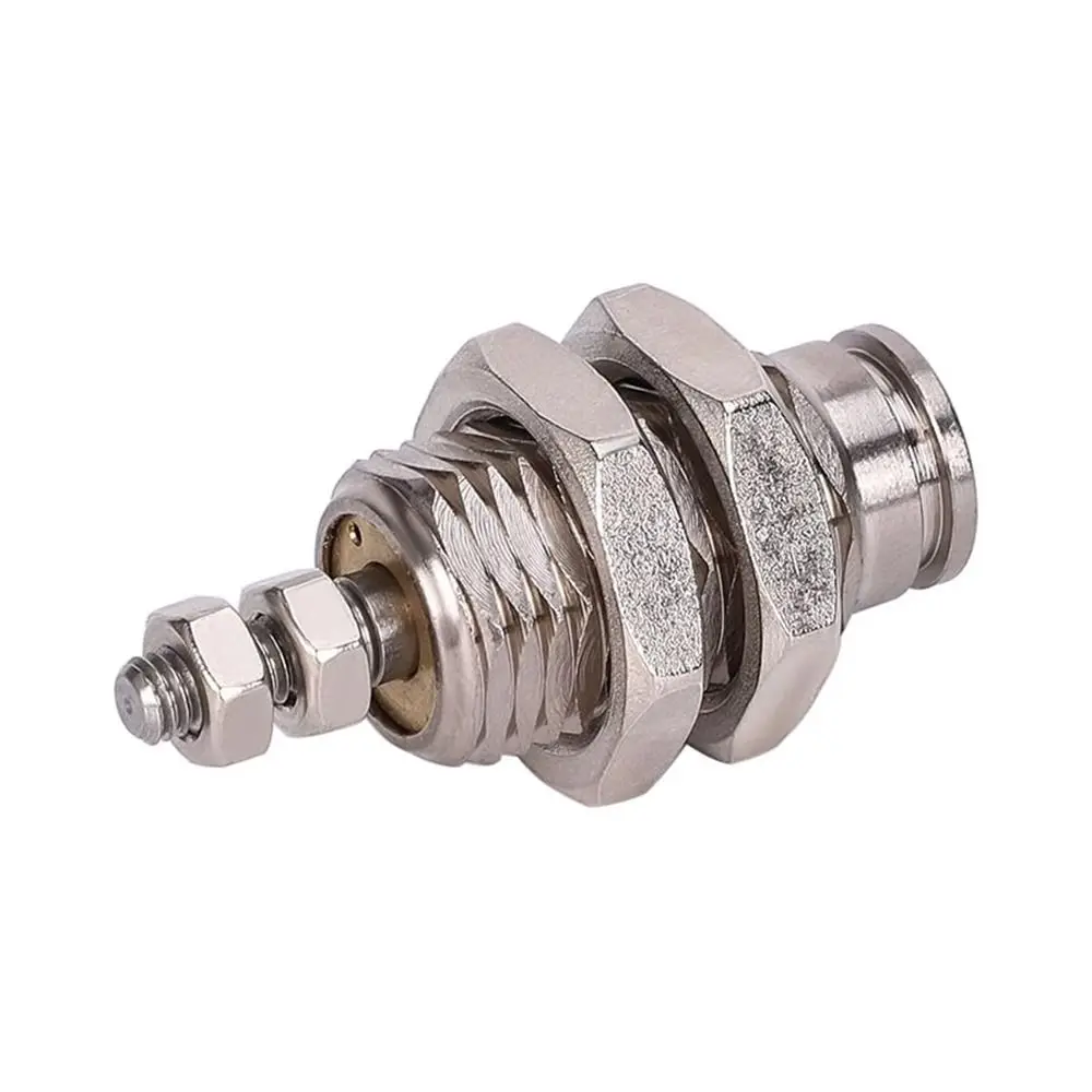 1Pcs Bore 6/10/15mm CJPB Pneumatic Cylinder Stroke 5-20mm SMC Type Mini Air Cylinder Silver Tone Spring Return