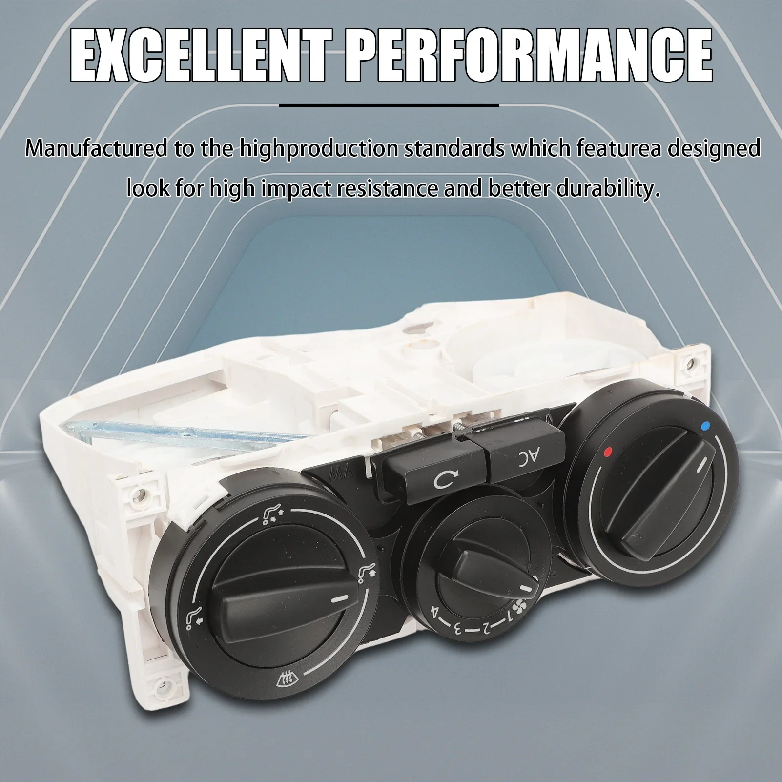 

1J0820045F Модуль климат-контроля нагревателя 1J0-820-045-F для Volkswagen Golf GTI Jetta R32 Модуль управления HVAC Панель управления кондиционером