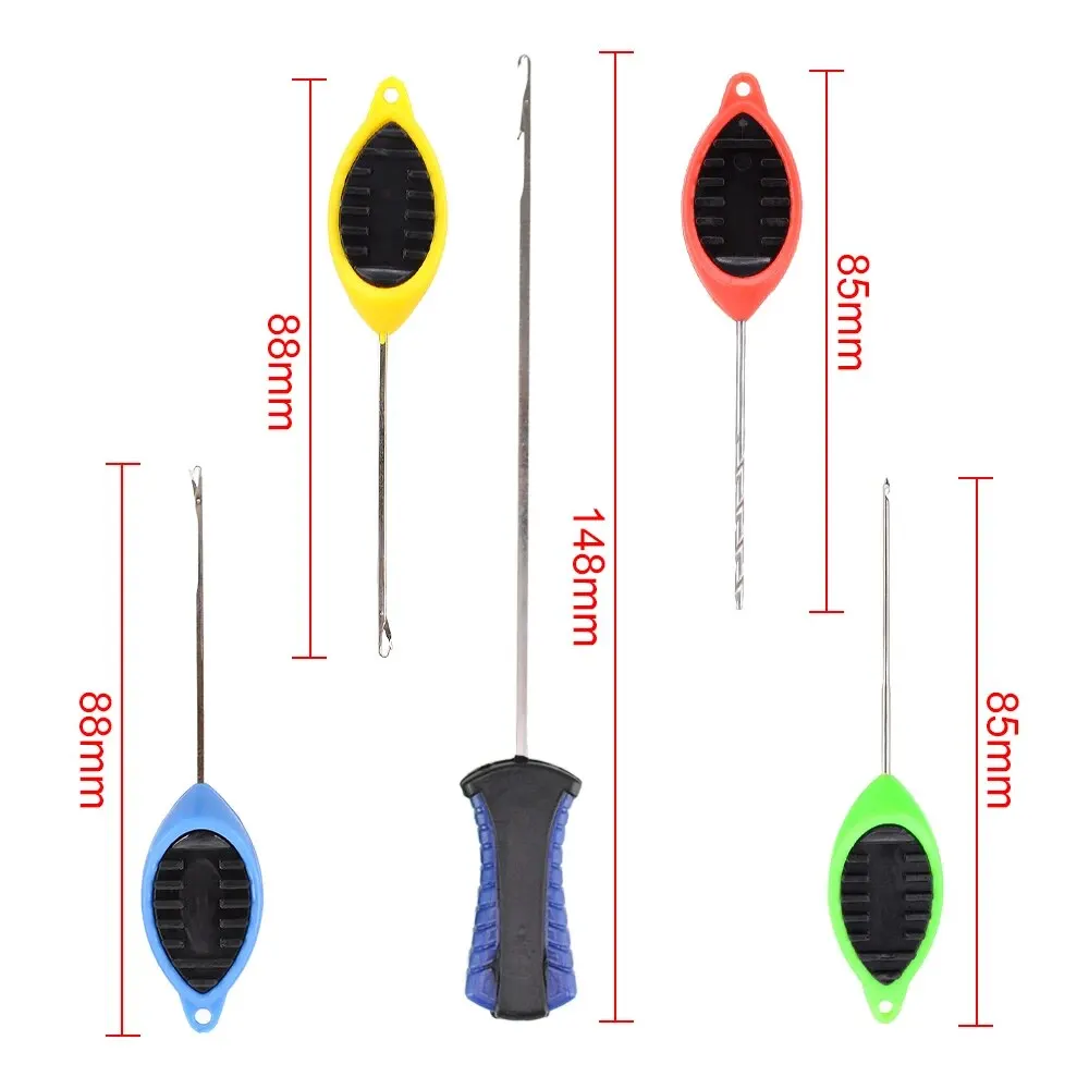 Hirisi Carp Fishing Bait Needle Set Gated Needle Pop Up Boilies Splicing Pins Needle Carp Making Tools Fishing Accessories BT11 image 2